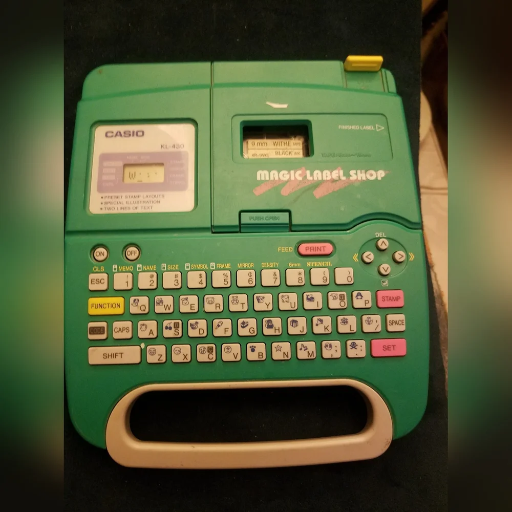 Casio KL-430 Magic Label Shop